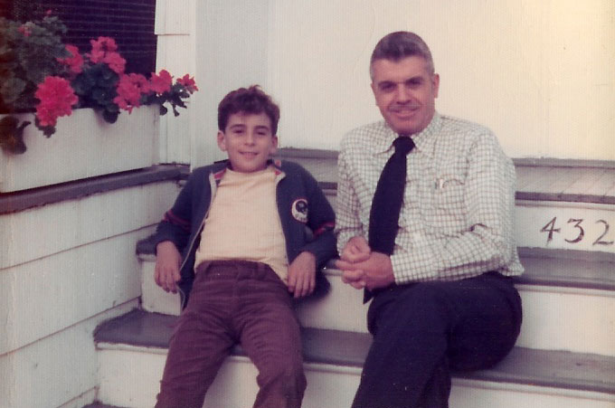 Paul and Dad circa 1973
