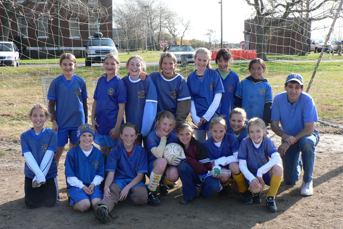 girls' soccer team